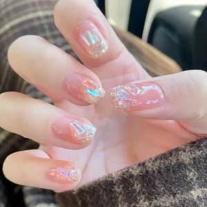Clear Pink Nails near me