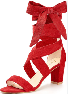 Best Red Lace Up Heels