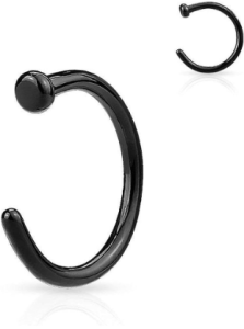 Black Nose Ring Image