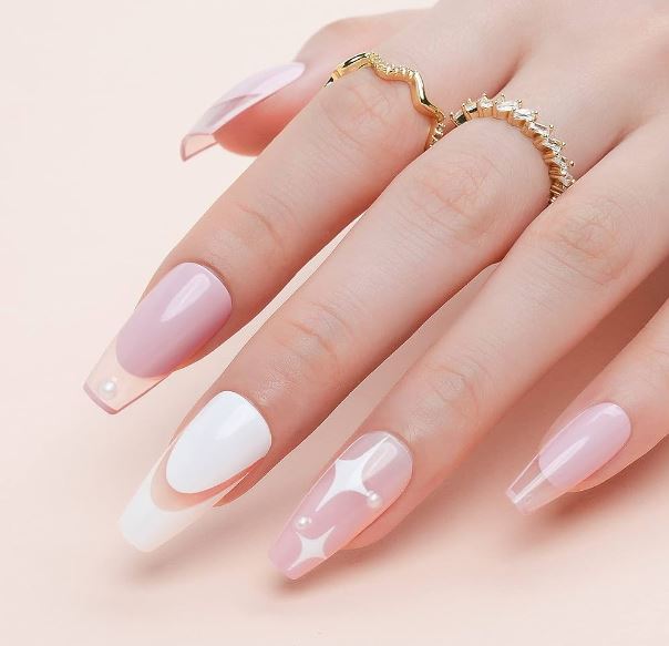 Best Pink French Tip Nails