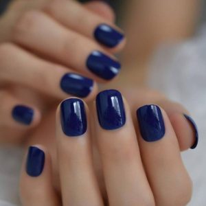 Royal Blue Nails Image