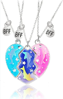 Best Sister Necklaces For 3