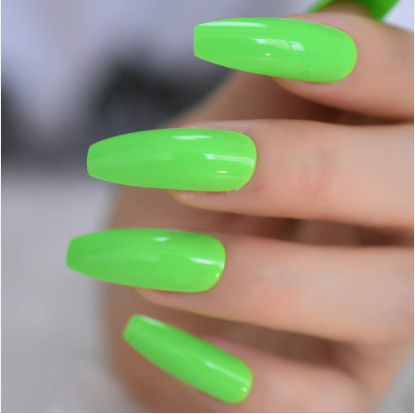 Best Lime Green Nails