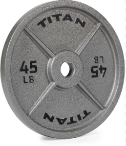 45 Lb Olympic Weight Plates Image