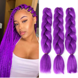 Purple Braids Image