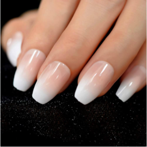 Nude Ombre Nails Image