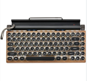 Retro Typewriter Keyboard Image