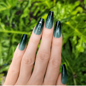 Coffin Ombre Nails Image