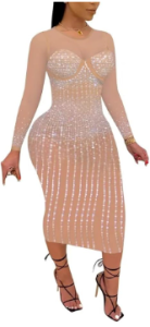 Rhinestone Dress Image