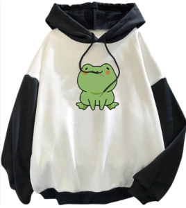 Frog Hoodie Image