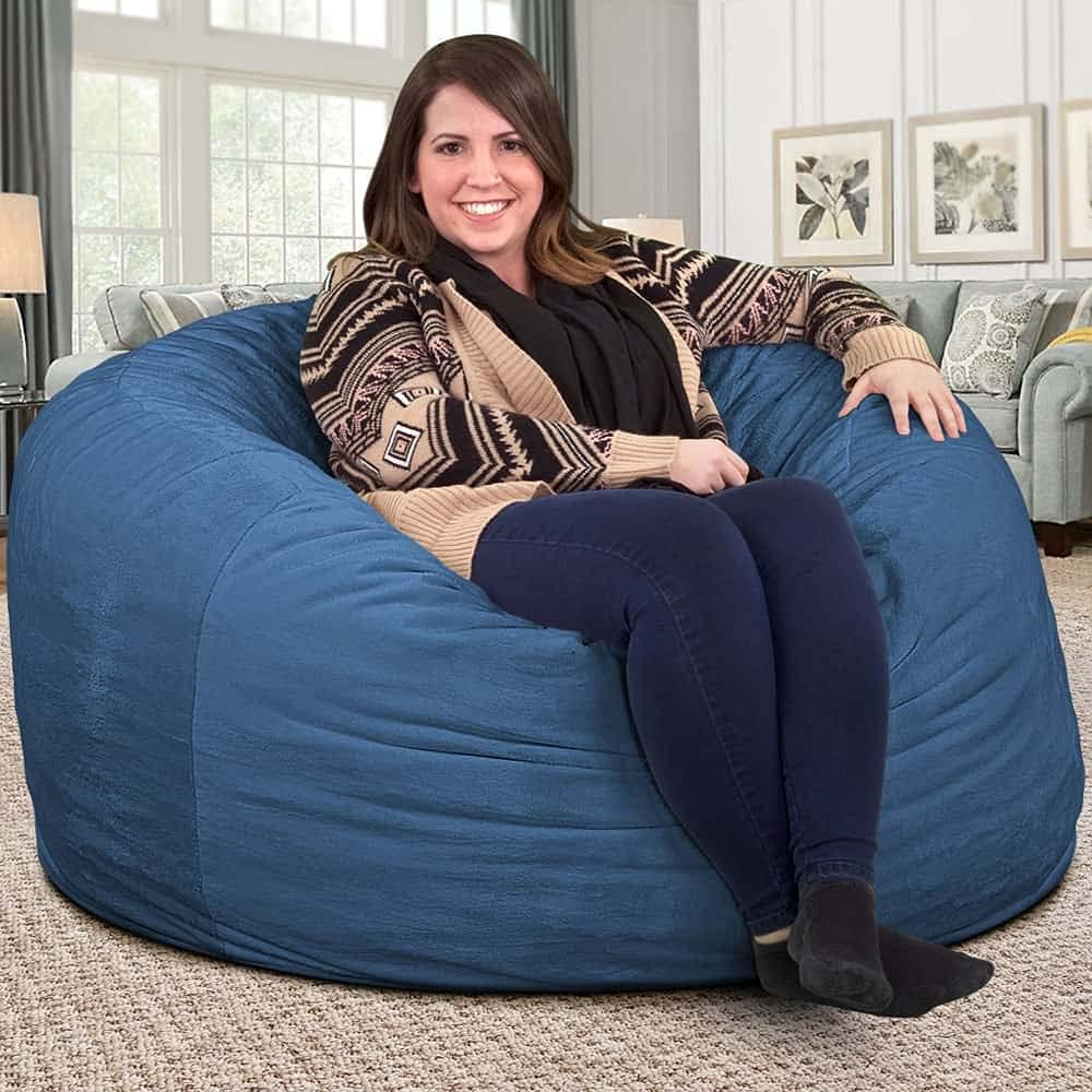 ULTIMATE SACK 4000 (4 ft.) Bean Bag Chair Cover in Multiple Colors