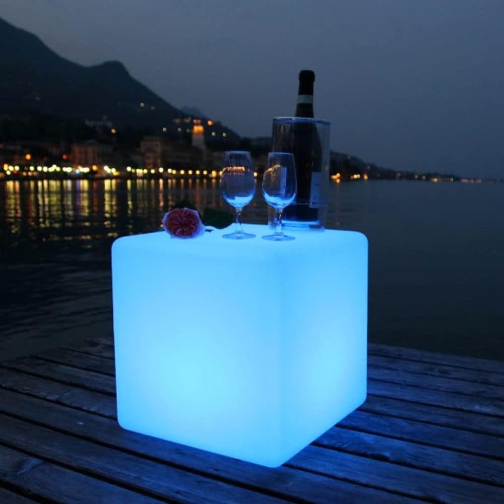 15 Inch LED Cube Chair