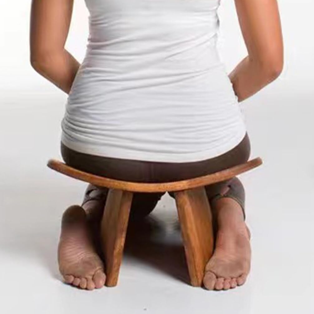 Yoga Bench Prayer Stool for Kneeling Sitting Prayer Travel
