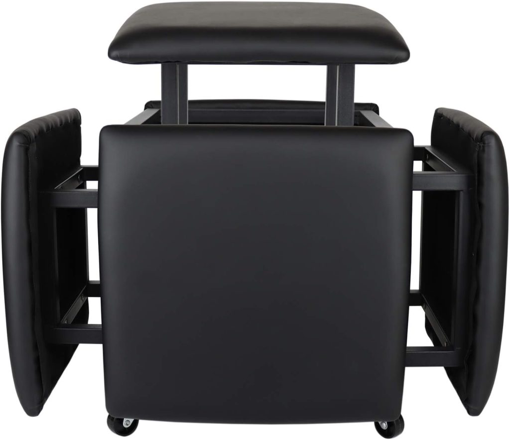 5 in 1 Nesting Ottoman Cube Chair