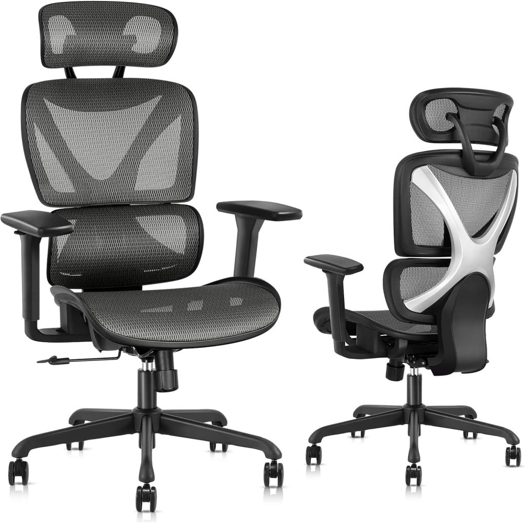 Mesh Desk Chair with Lumbar Support