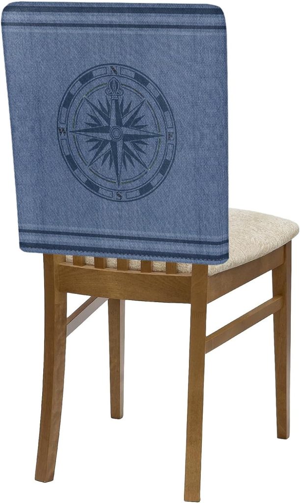 Nautical Compass Chair Covers